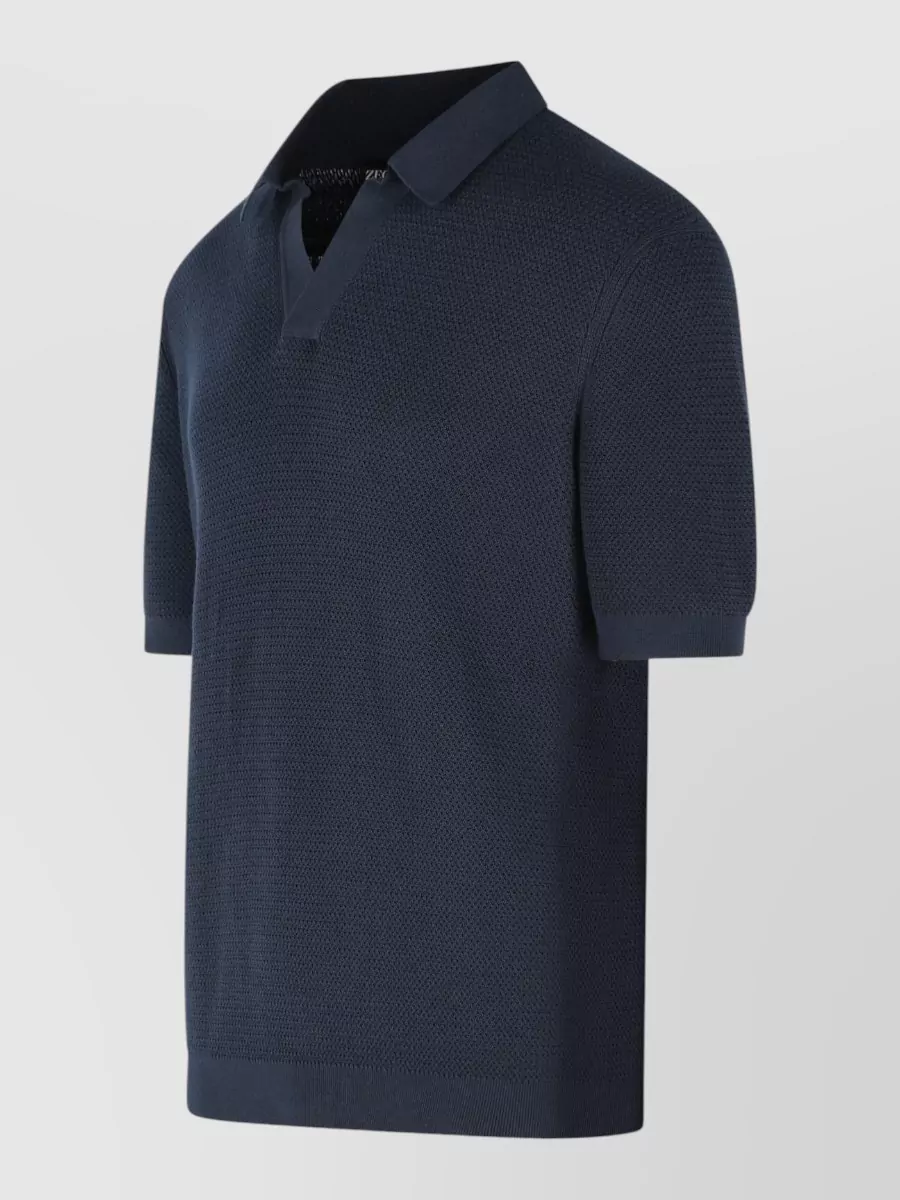 Zegna Cotton Polo Shirt