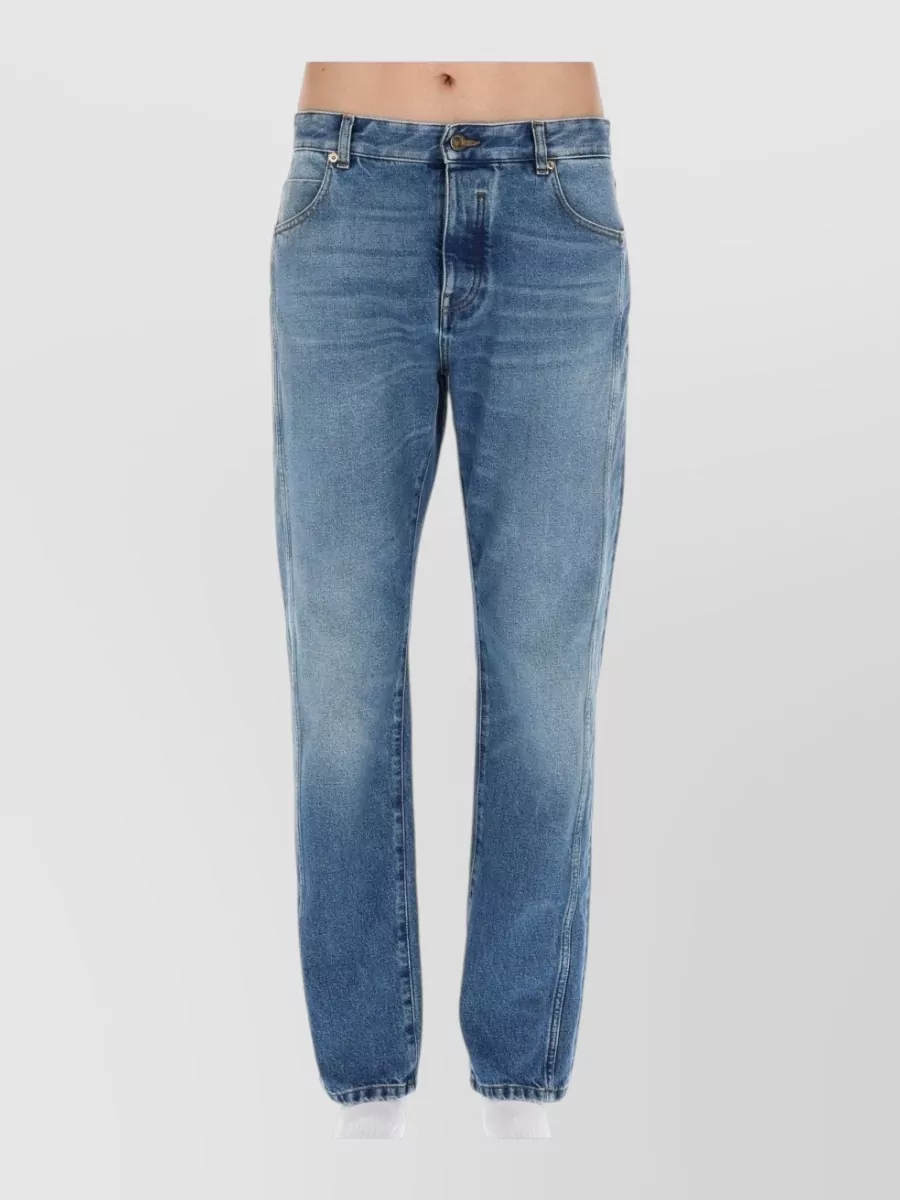 Balmain denim straight-leg jeans