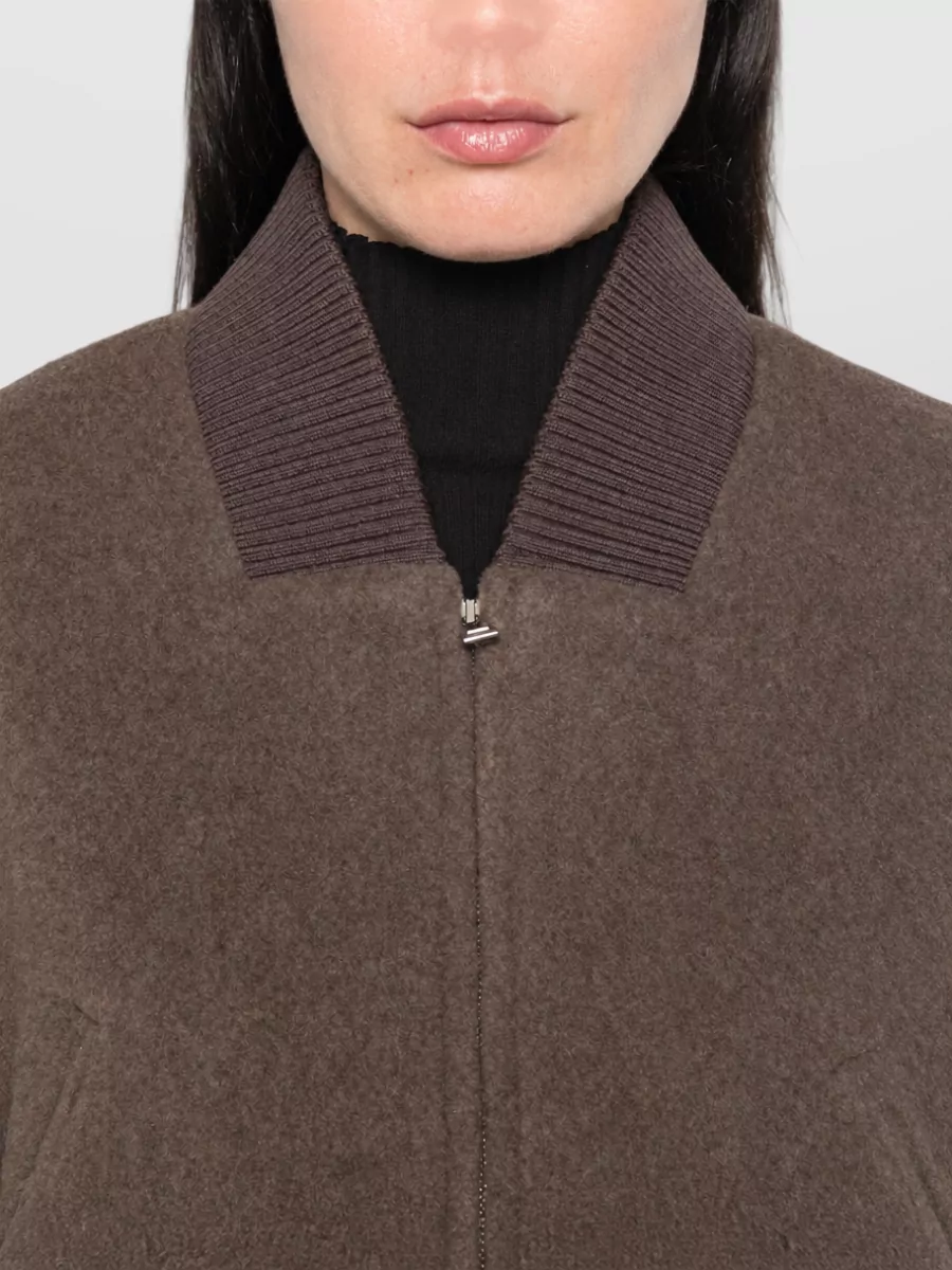 Seafarer Silk Oversized Coat