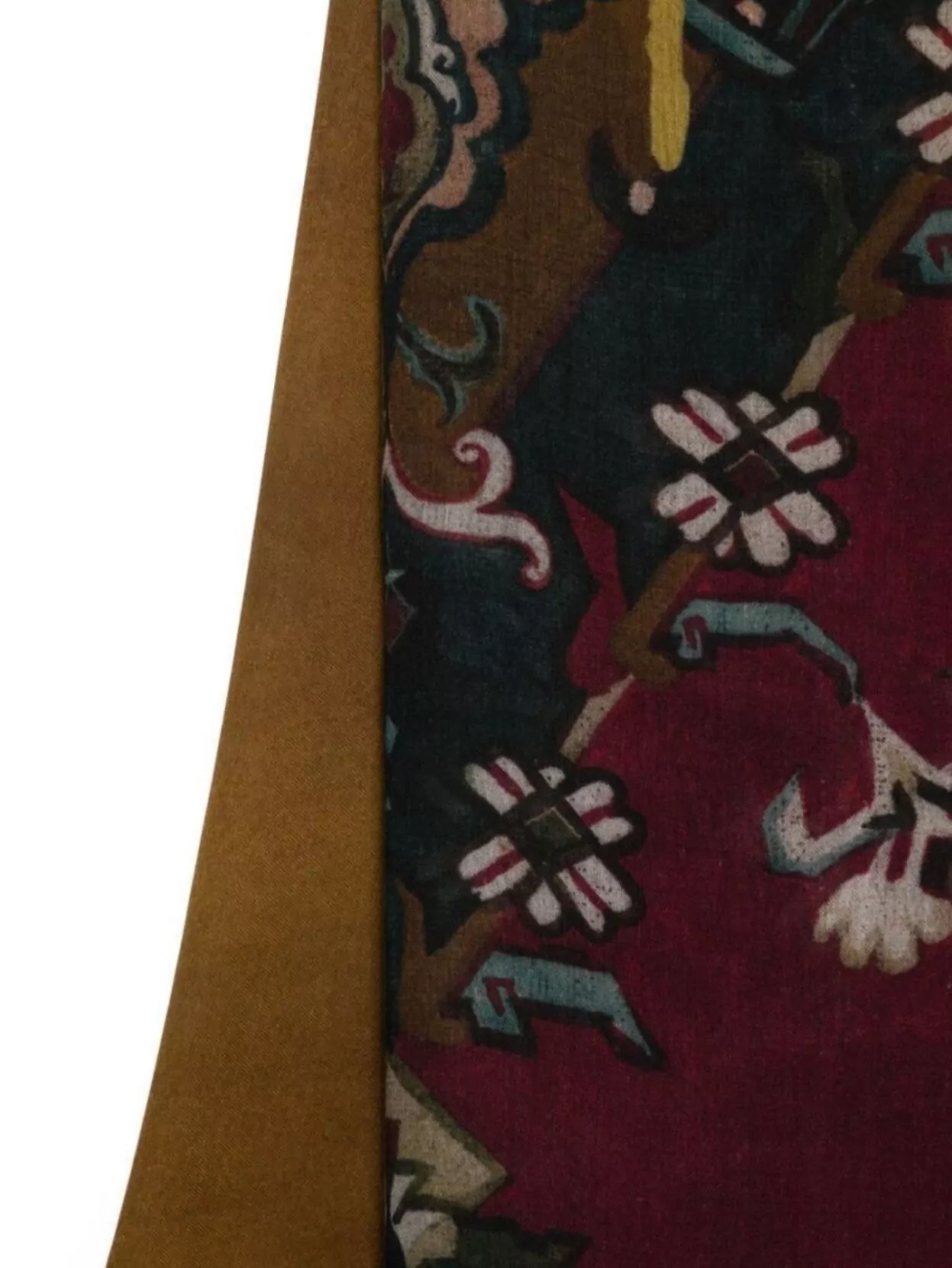 Faliero Sarti Floral-patterned Silk Scarf