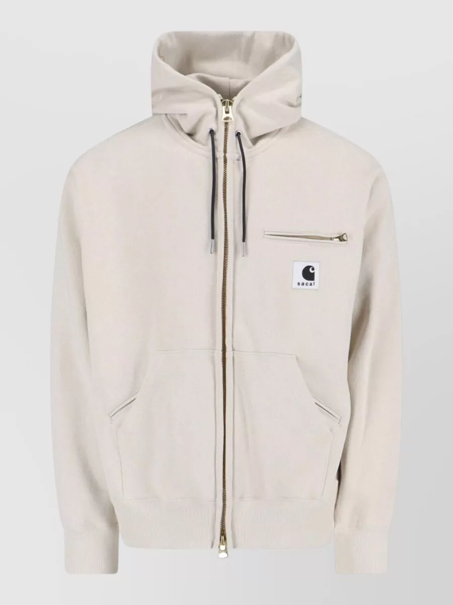 Sacai Cotton hooded jacket