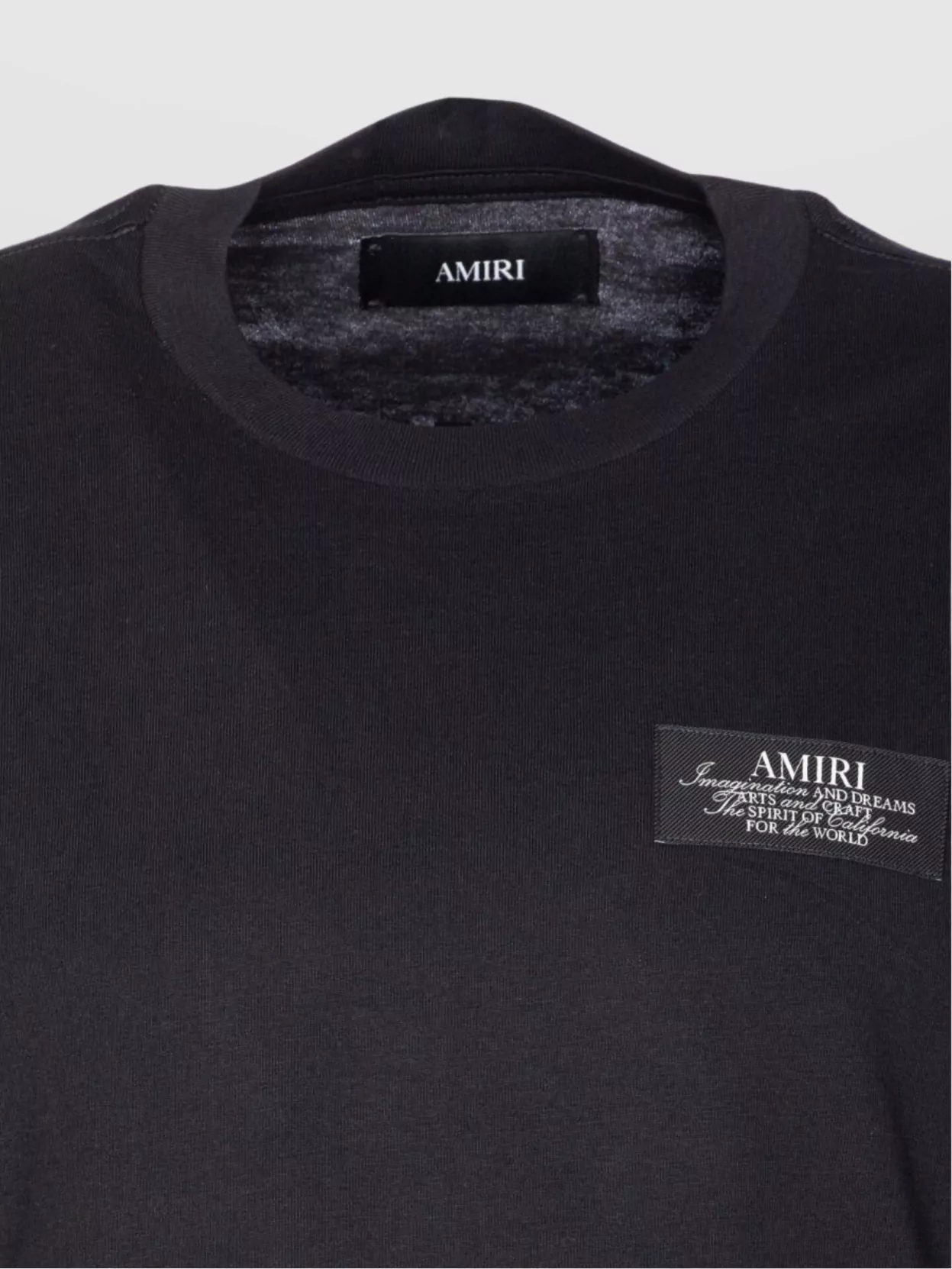 Amiri Crewneck Short Sleeves Spirit T-Shirt