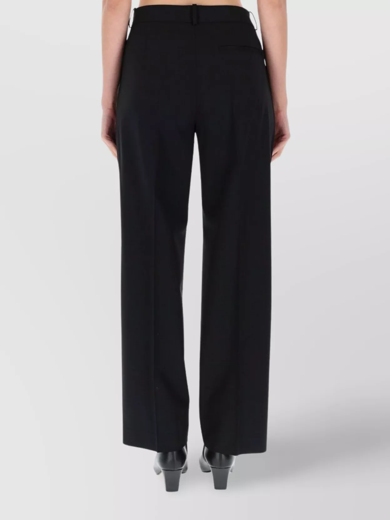 Boss Tailored Trousers With Pockets And Lapel