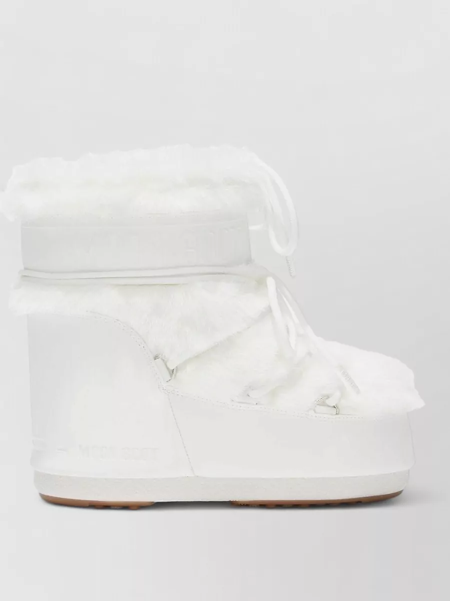 Moon Boot faux fur ankle boots