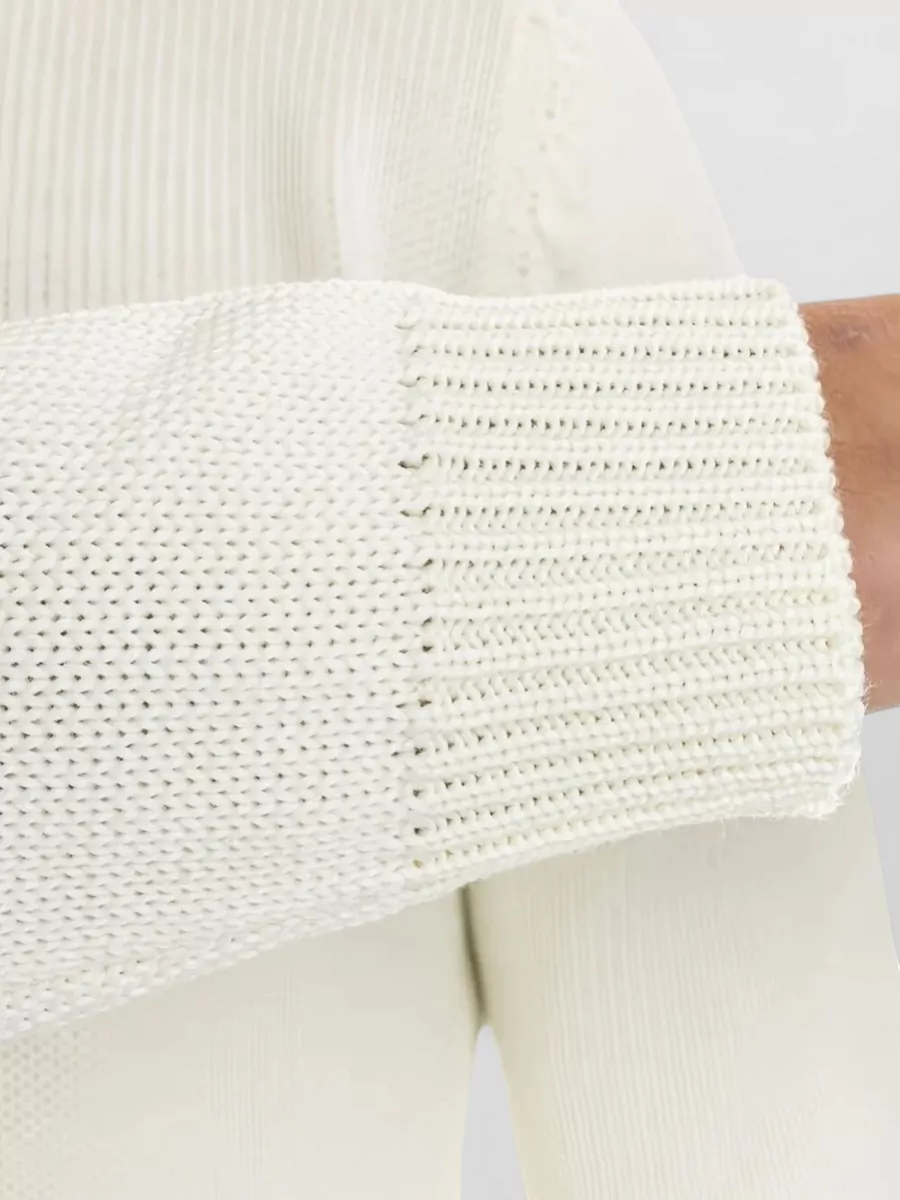 Roberto Collina Turtleneck Long Sleeve Knit Sweater