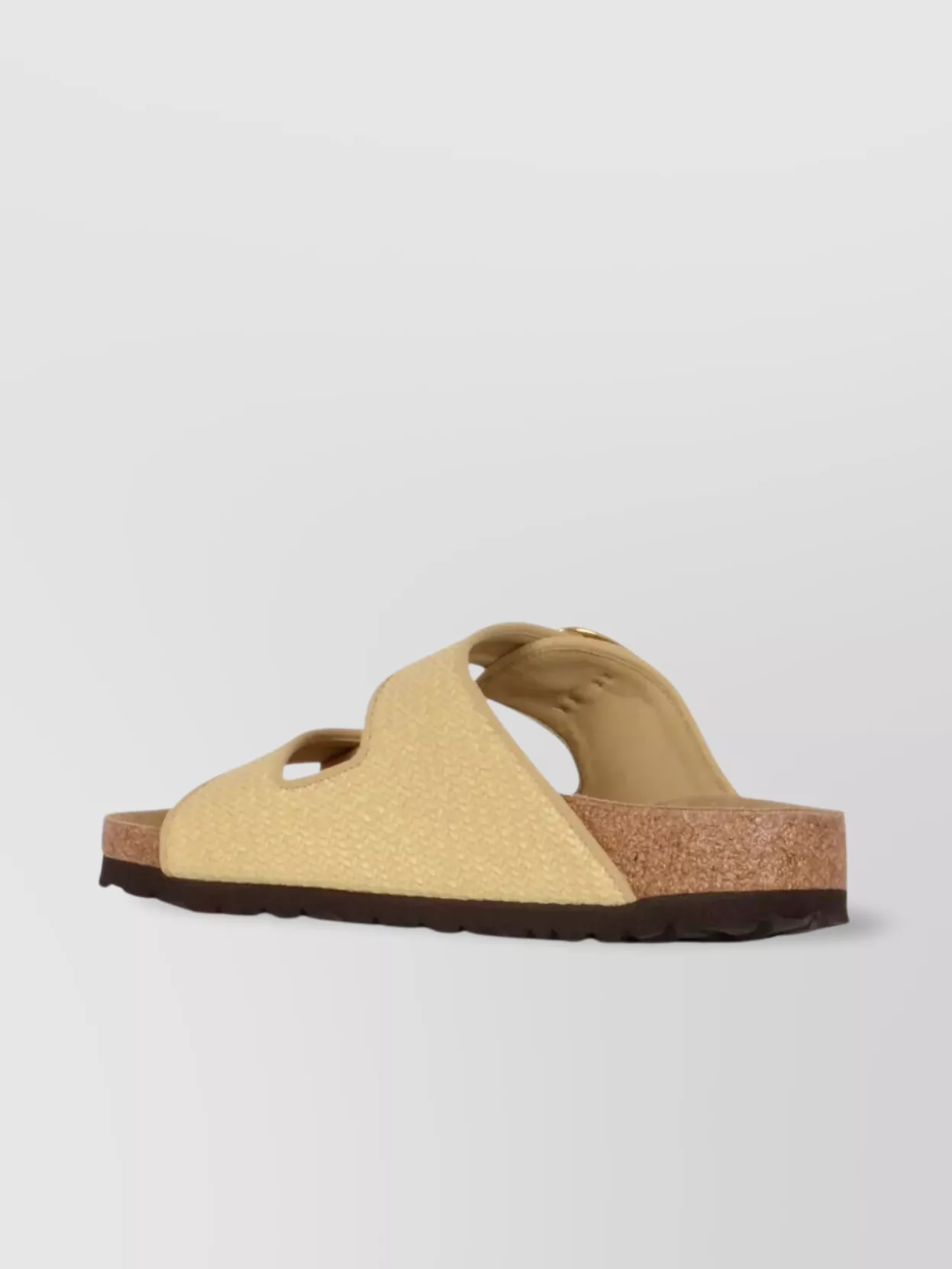 Birkenstock Sandals Buckle Flat Sole Textured Design