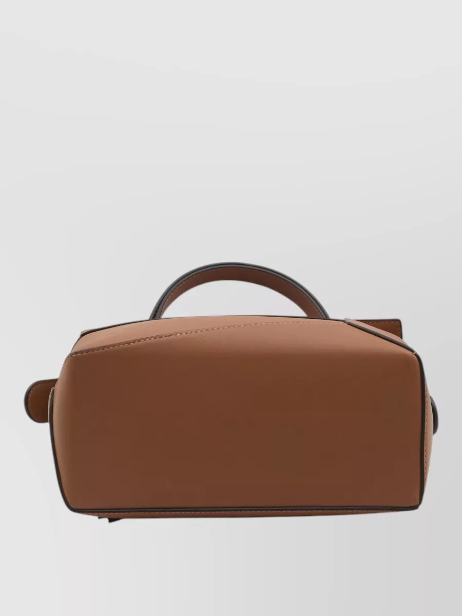 Loewe Puzzle Edge Cubic Leather Shoulder Bag