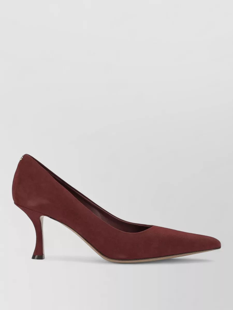 Ferragamo Leather Elydea 70Mm Pumps