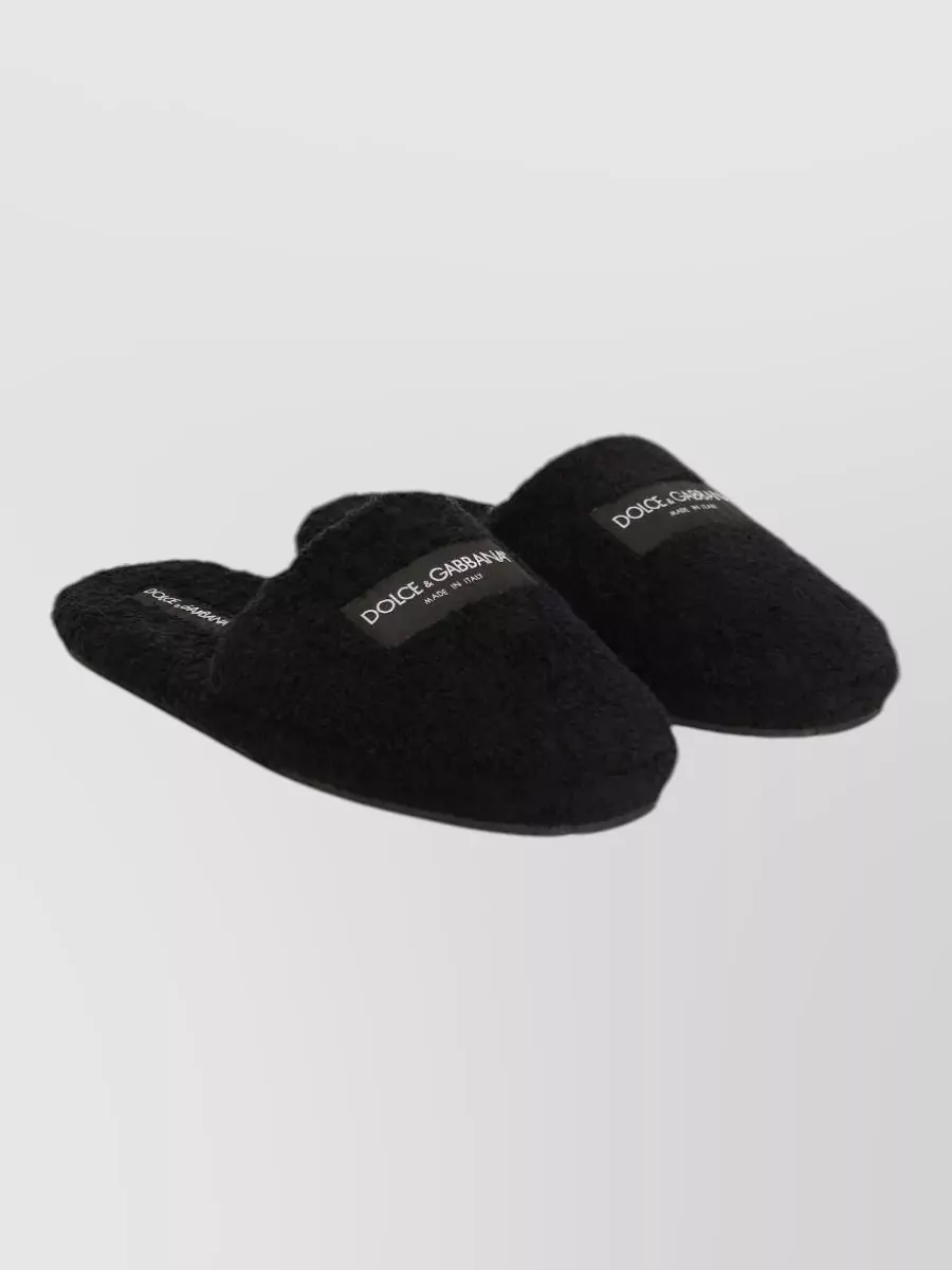Dolce&Gabbana terry hotel slippers
