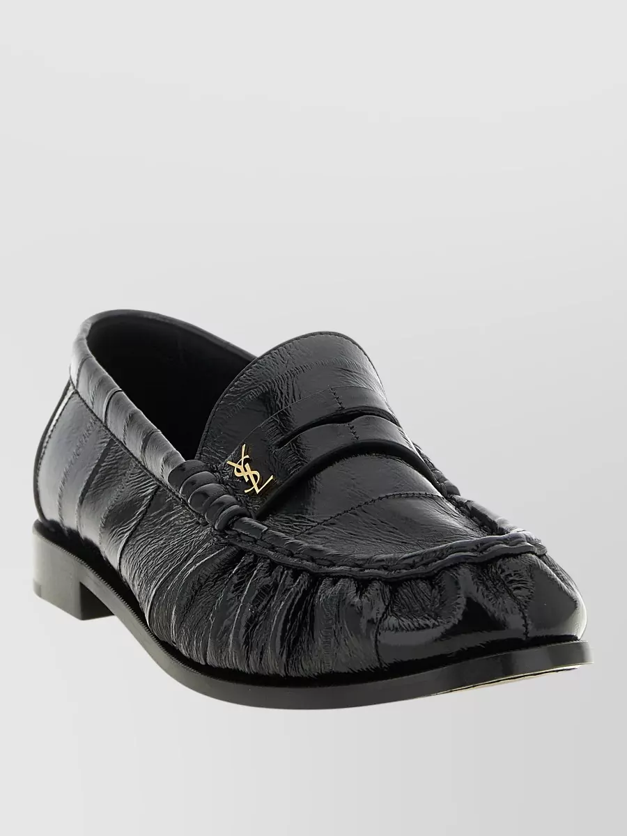 Saint Laurent Leather Loafers