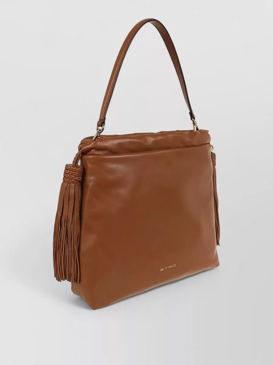 Etro Leather Shoulder Bag