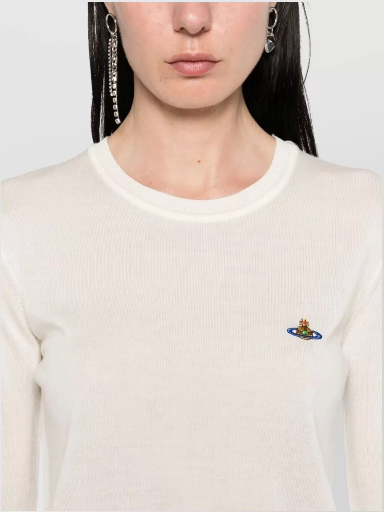 Vivienne Westwood Wool Blend Crew Neck Jumper