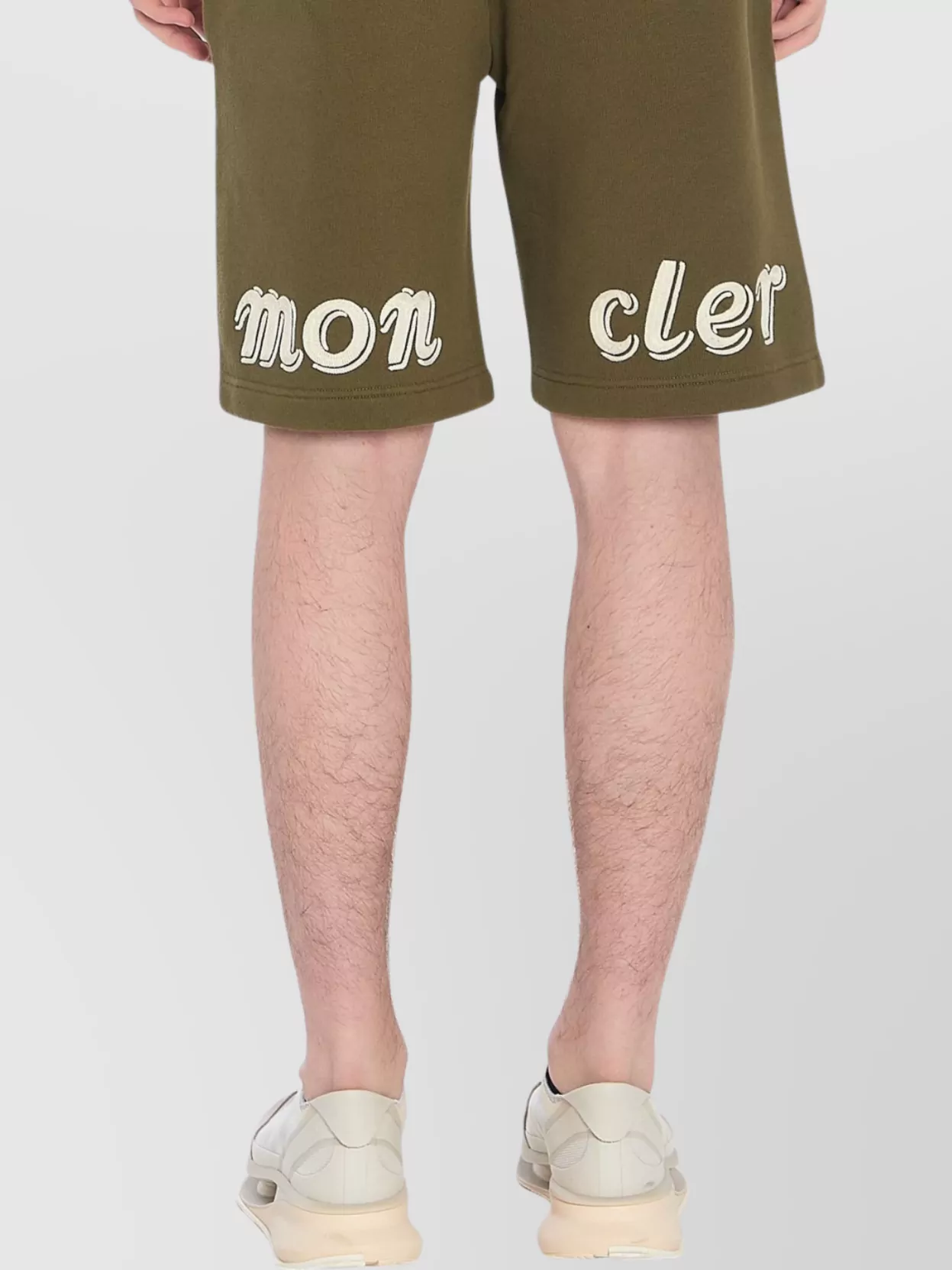 Moncler Bermuda Shorts In Cotton Jersey