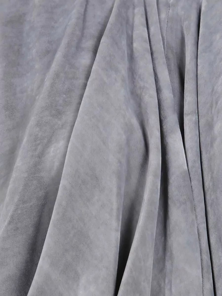 Rick Owens Velvet Draped Cropped Cape
