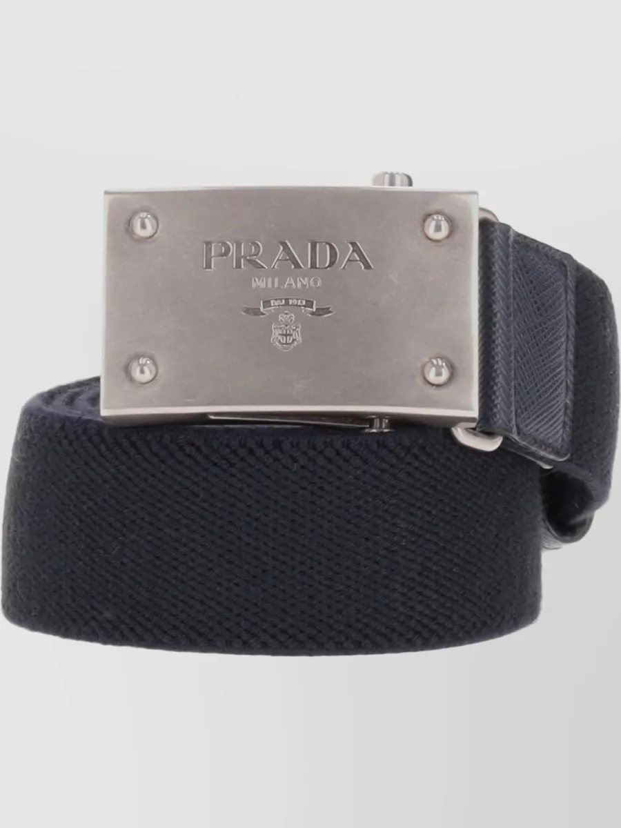 Prada Logo-Buckle Belt