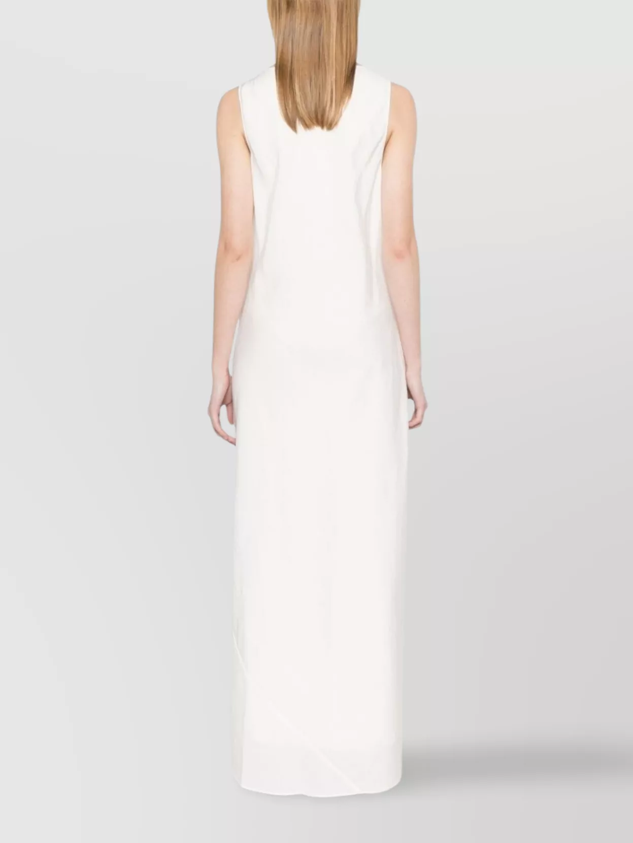 Calvin Klein Long Tech Texture Bias Ankle Dress