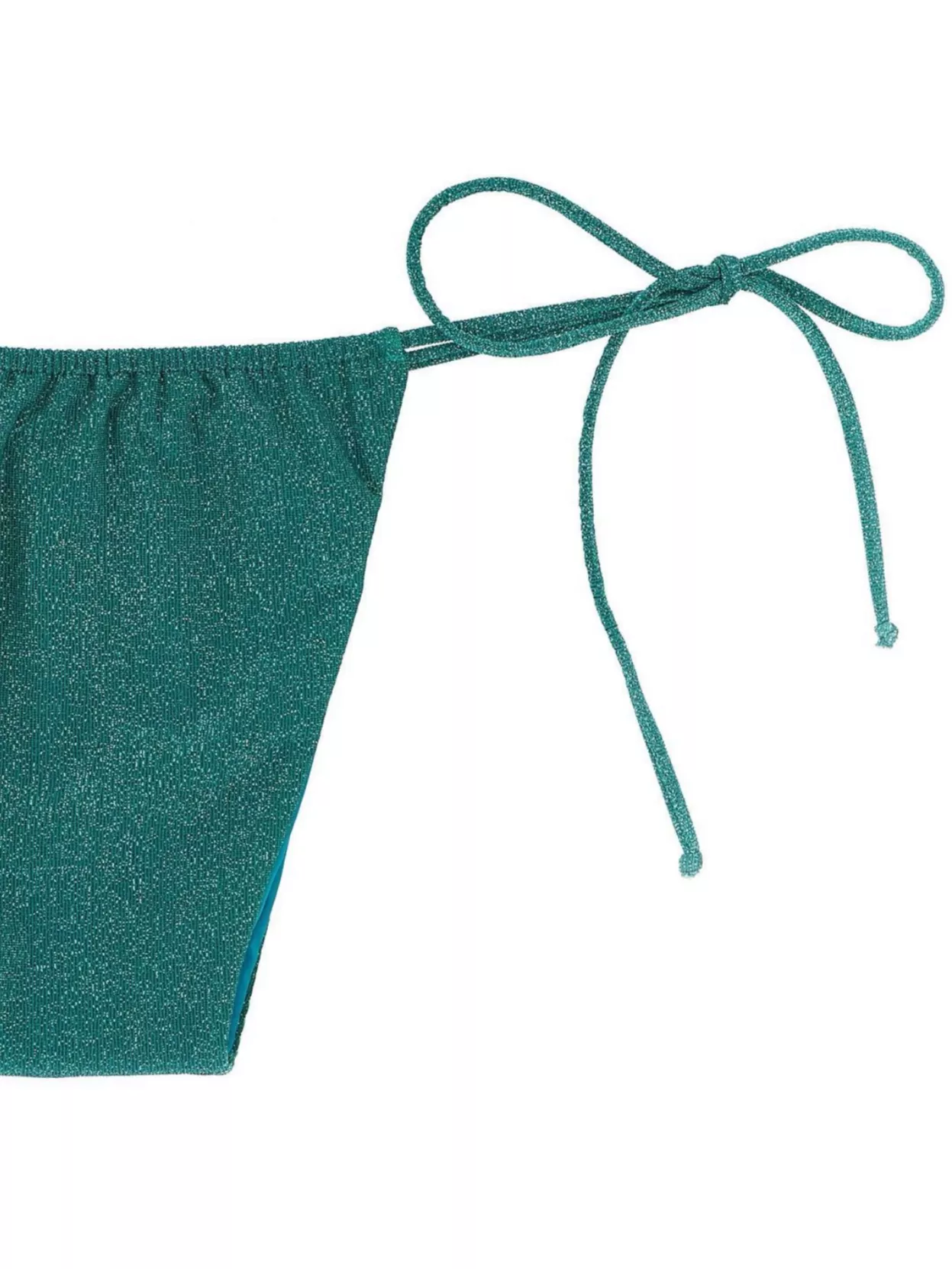 Mc2 Saint Barth Side-Tie Bikini Bottoms Shimmering Finish