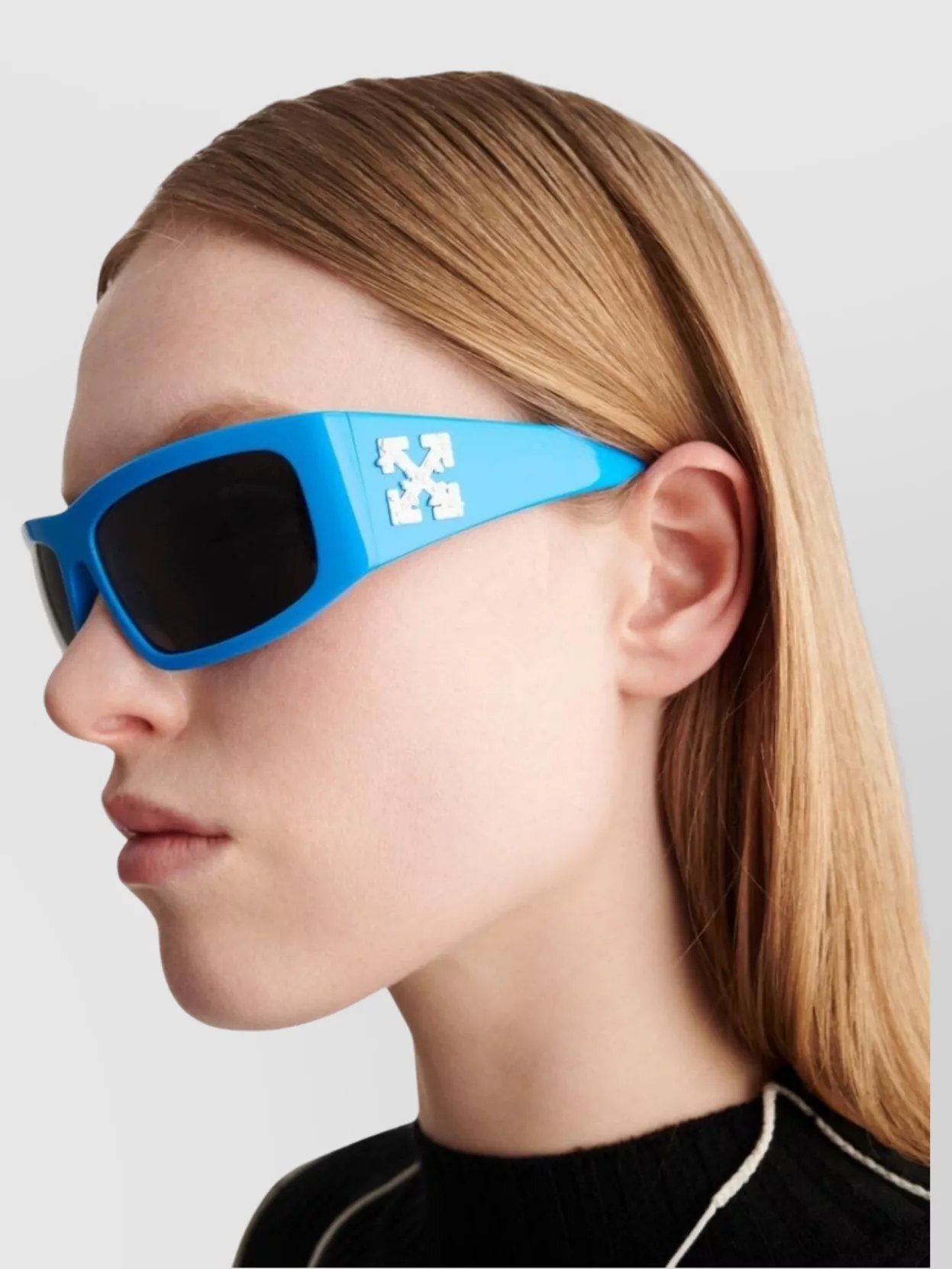 Off-White Joseph Rectangular Dark Lenses Sunglasses