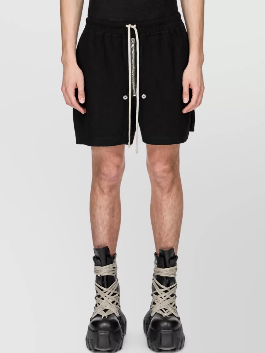 Rick Owens cotton wool swim shorts