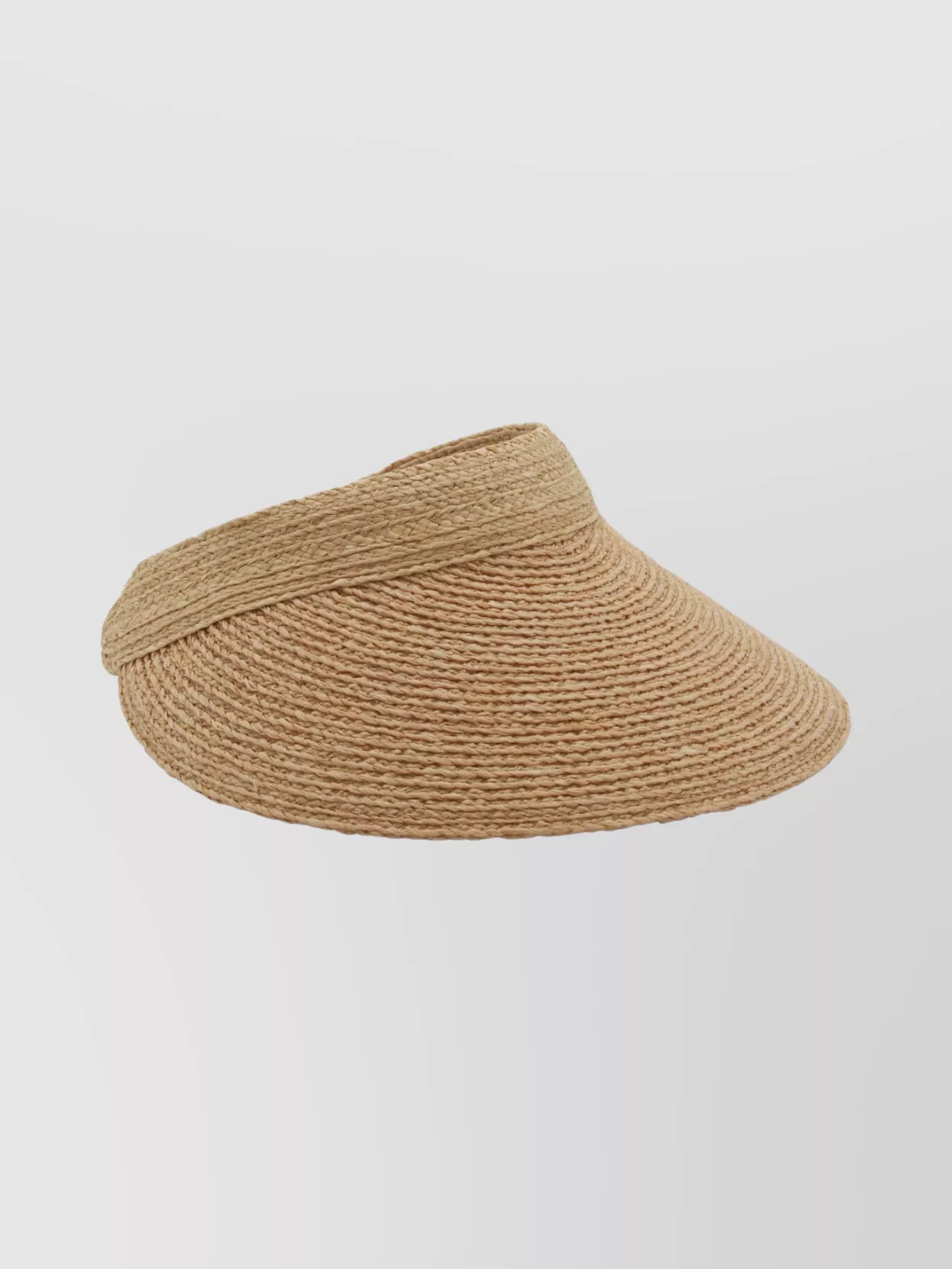 Helen Kaminski Versatile Hat With Adjustable Strap And Woven Texture In Brown