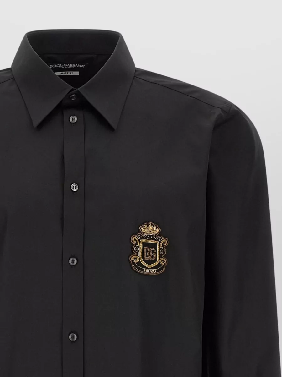 Dolce&Gabbana Martini Shirt Button Down Collar Cuffs