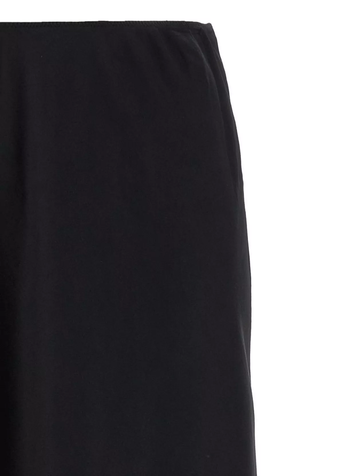 The Row Elastic Waistband Lace Trim Skirt