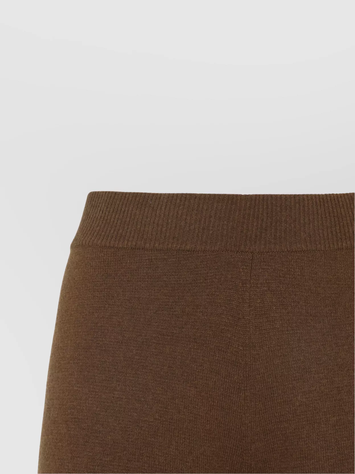 Max Mara Wide-Leg Knit Texture Pants