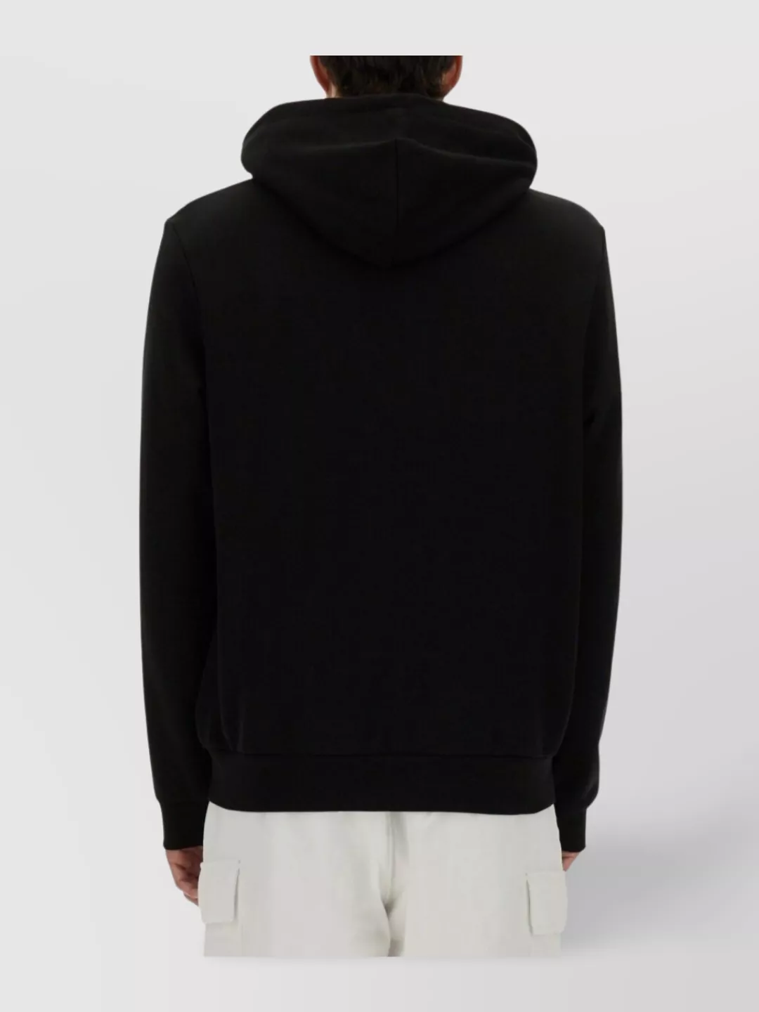 Lacoste Zipper Hoodie Ribbed Cuffs