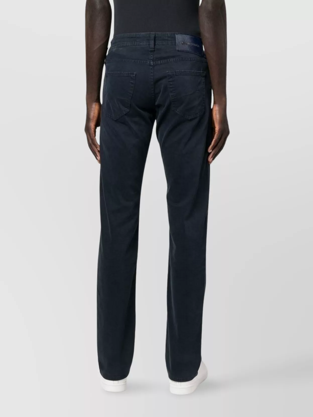 Jacob Cohen Logo Trousers Featuring Scarf Detail
