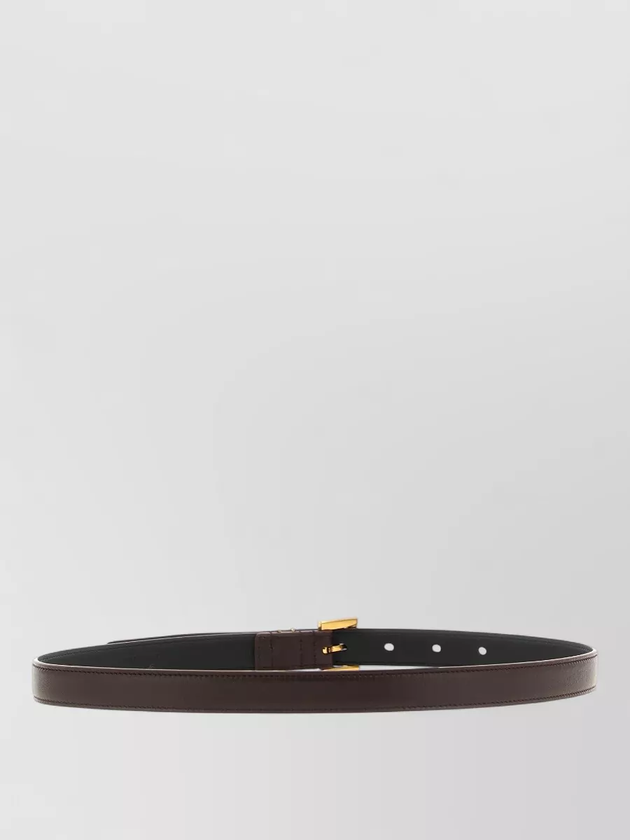 Saint Laurent Eel Leather Belt