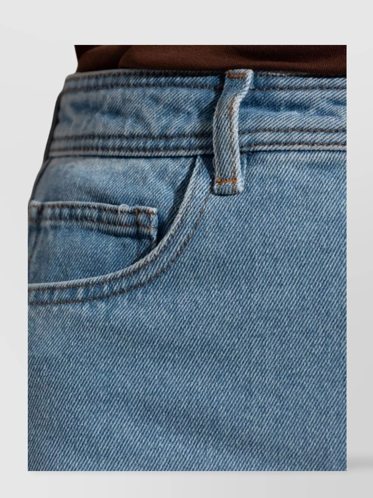 A.p.c. High Waist A-Line Denim Skirt