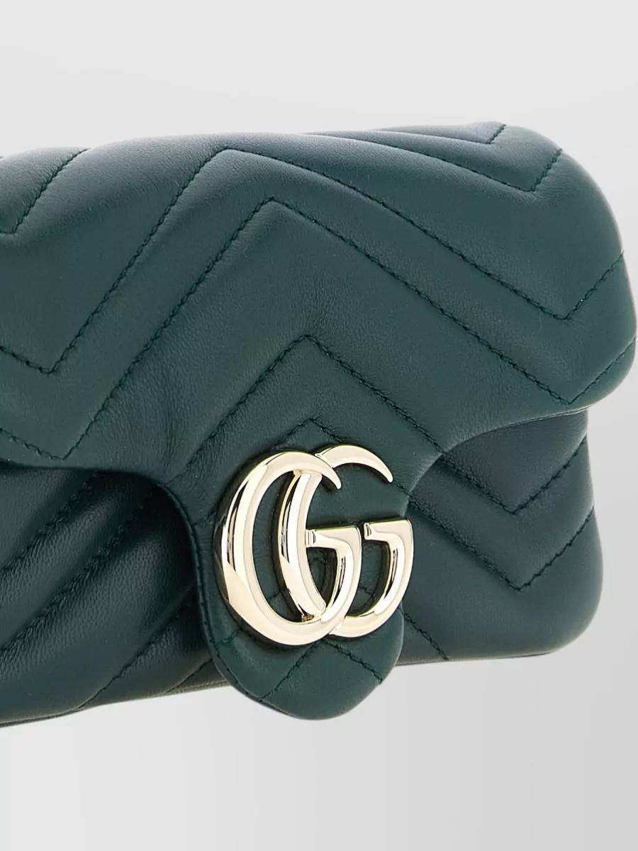 Gucci Gg Marmont Mini Chain Shoulder Bag