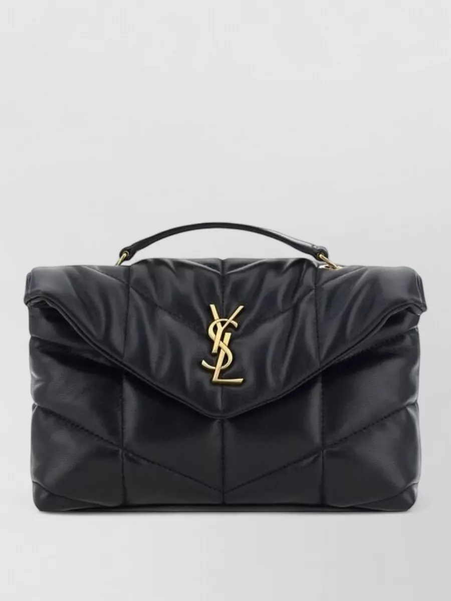 Saint Laurent puffer lambskin shoulder bag