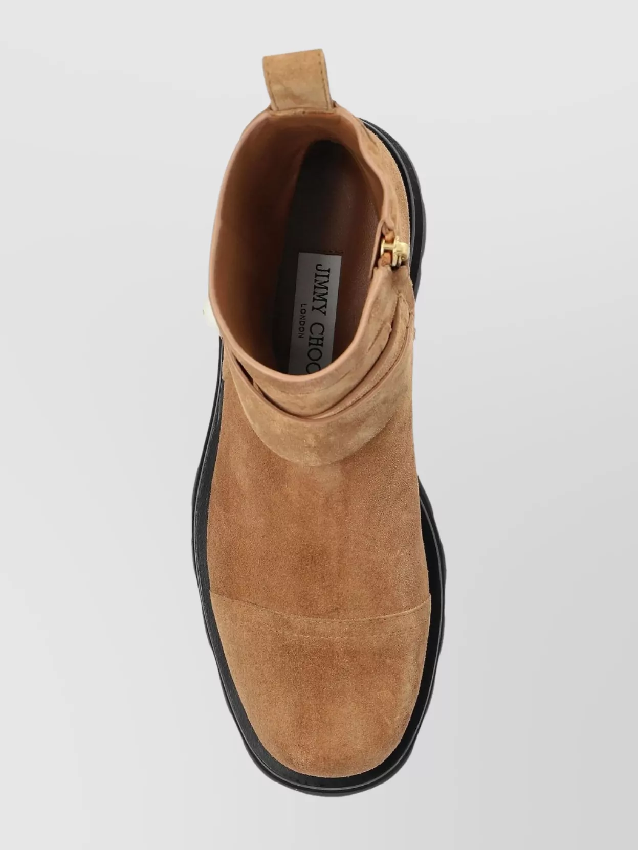 Jimmy Choo Ankle Boots With Lug Sole And Round Toe