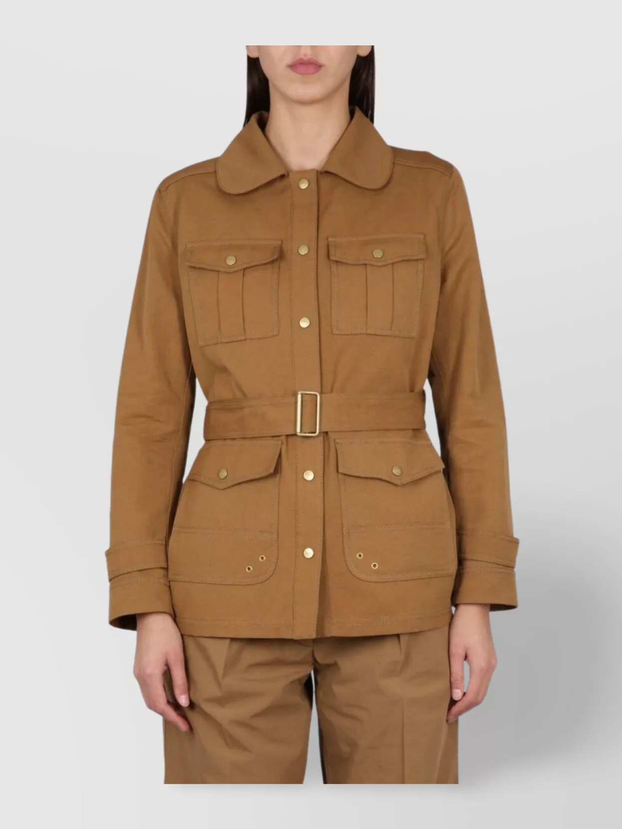 Fay Jacket Utility Adjustable Waist
