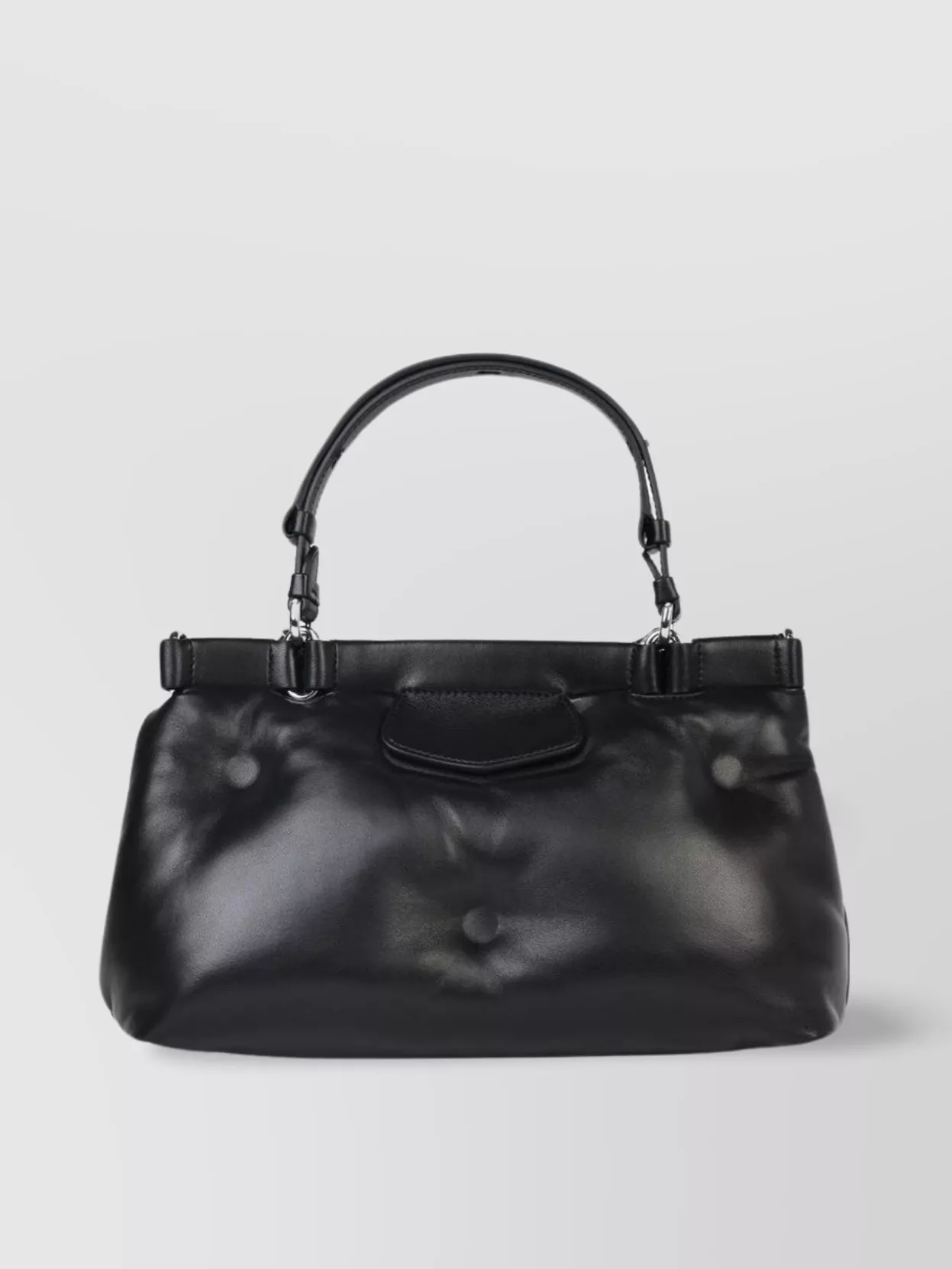 Maison Margiela 'luxe Slam' Leather Bag In Animal Print