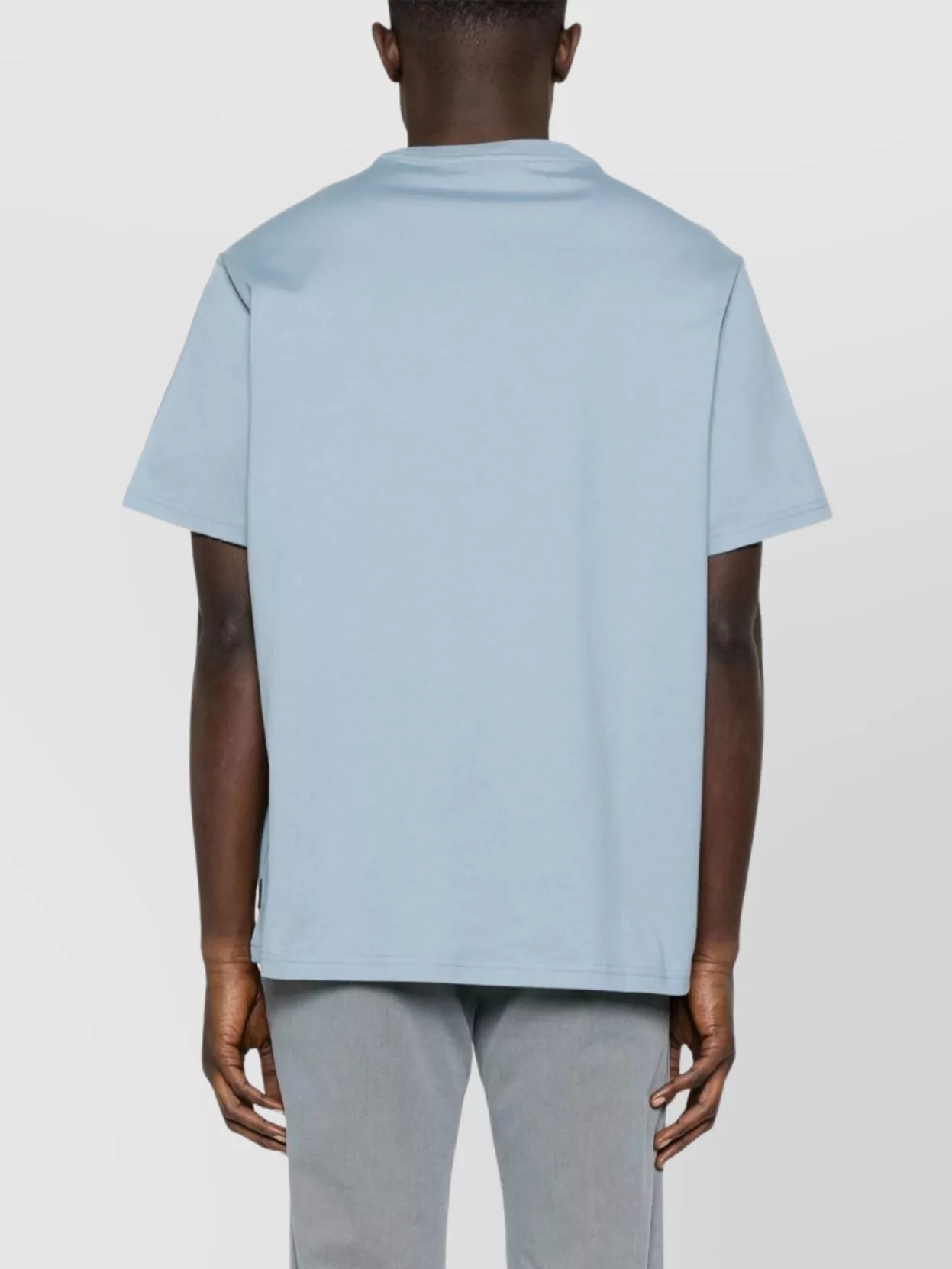 Michael Kors Crew Neck Logo Embroidered T-Shirt
