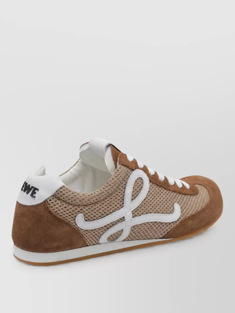 Loewe Leather Ballet Runner 2.0 Lace-Up Sneakers