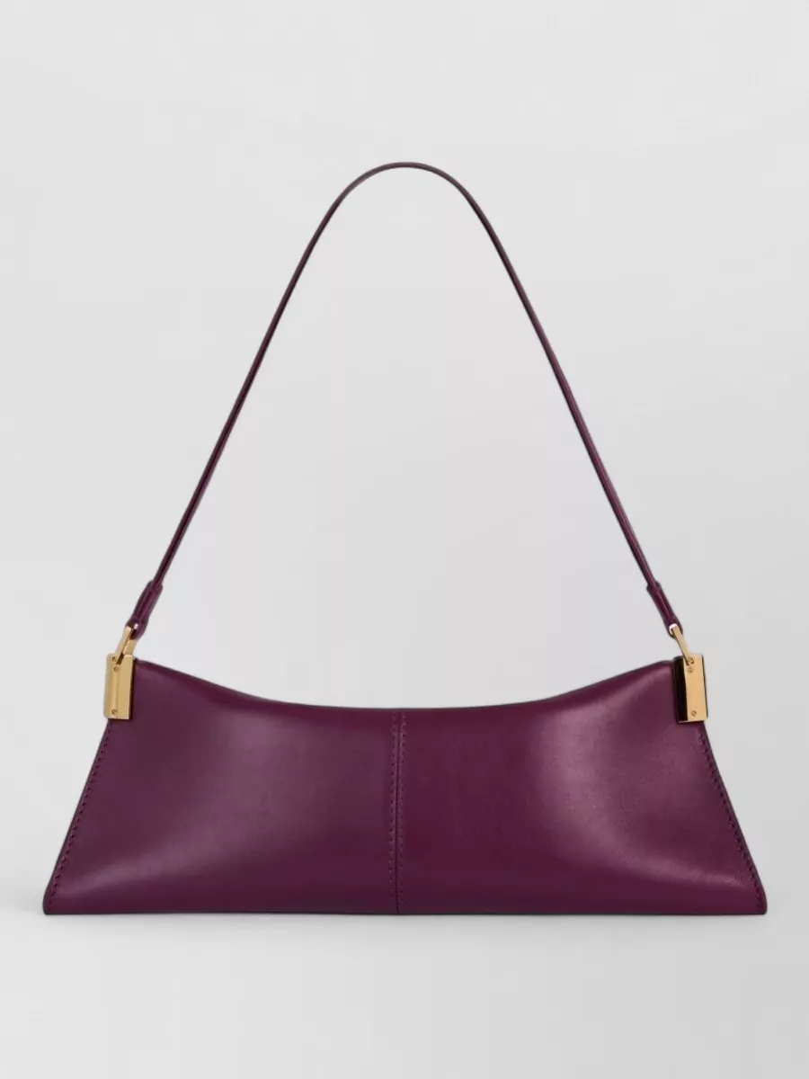 Balmain Small Leather Shoulder Bag