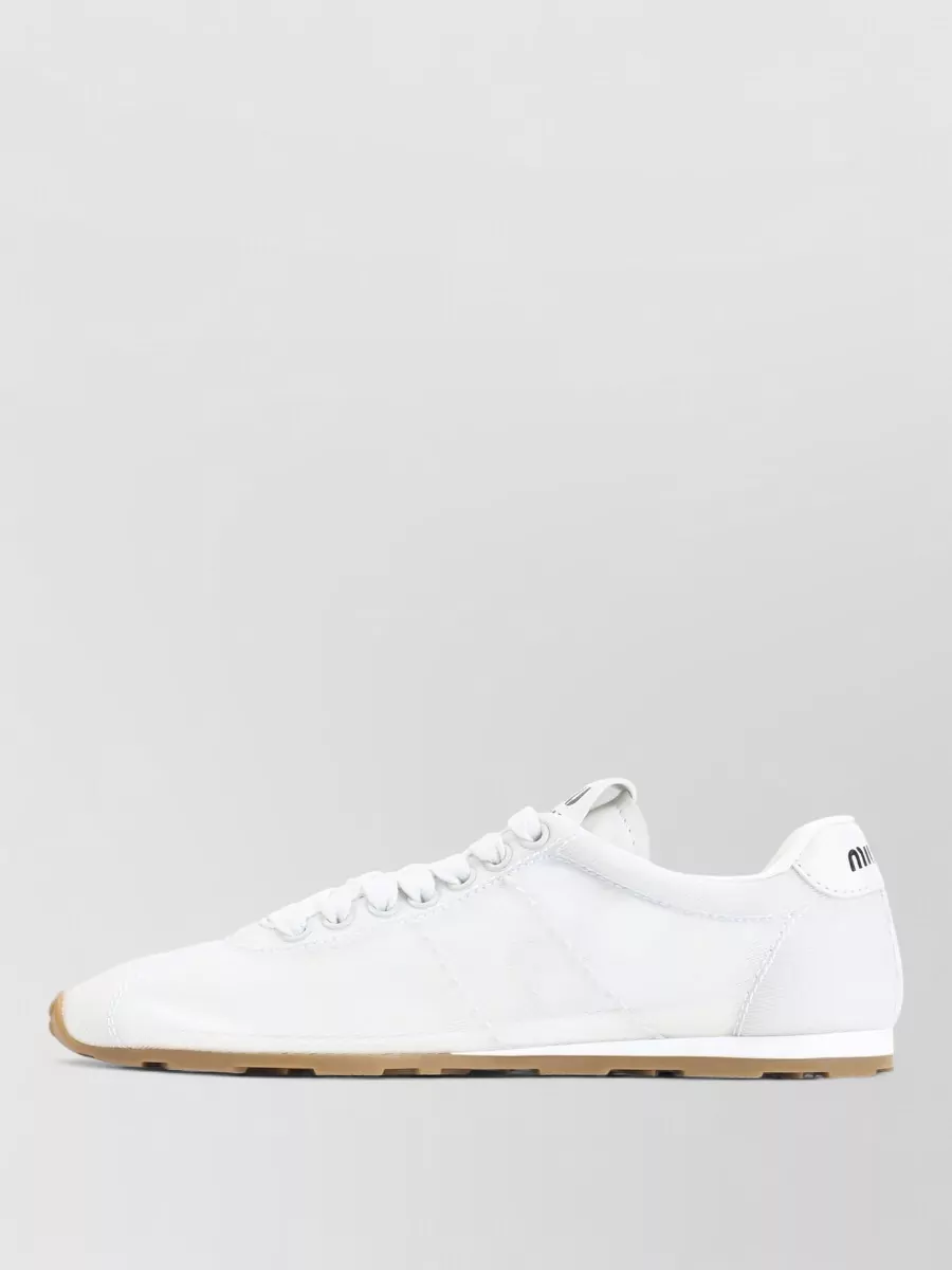 Miu Miu Mesh Lace-Up Sneakers