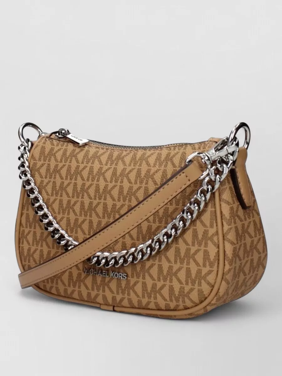 Michael Kors fabric cross-body bag