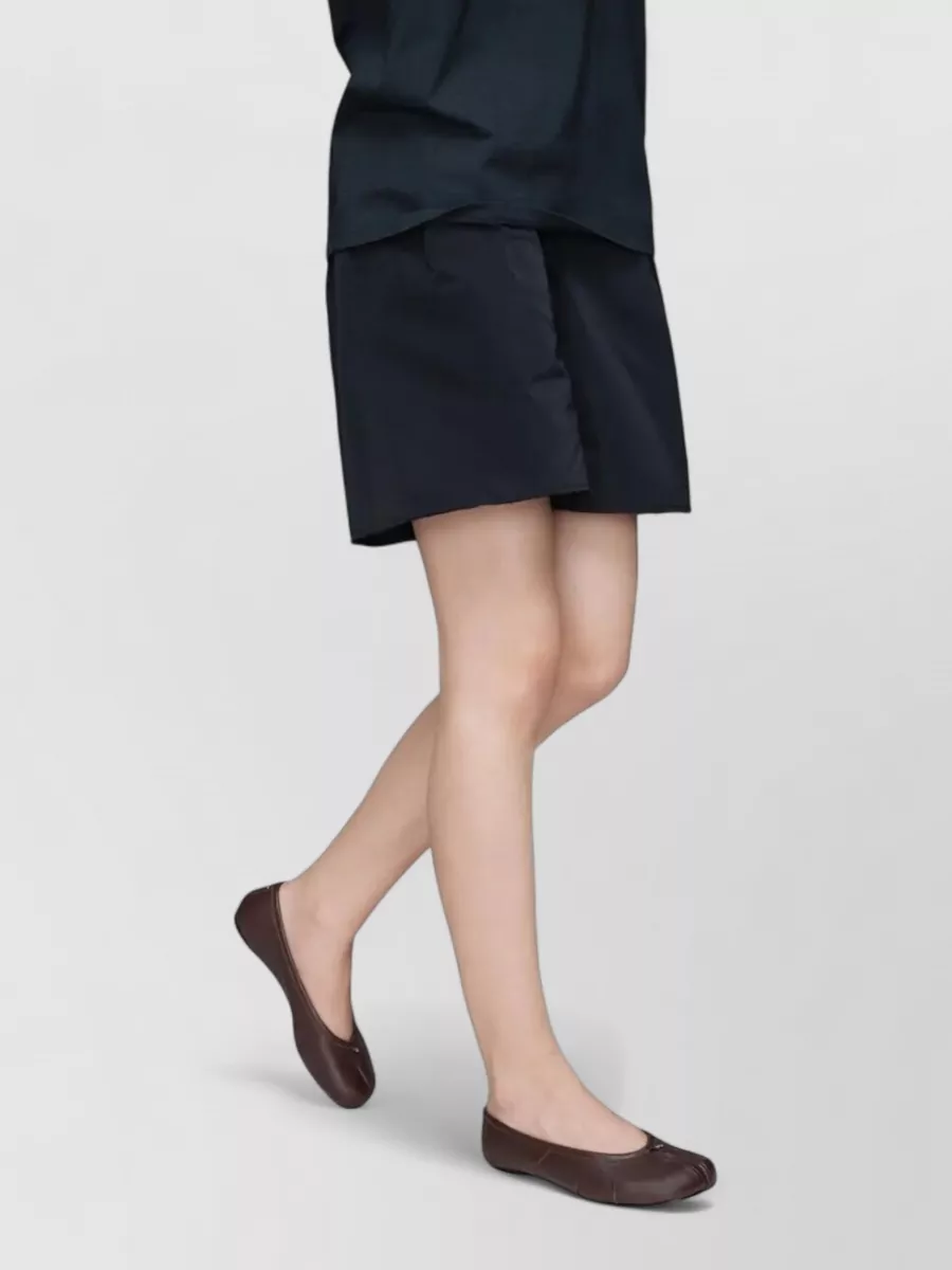 Maison Margiela Leather Tabi Ballerina Shoes