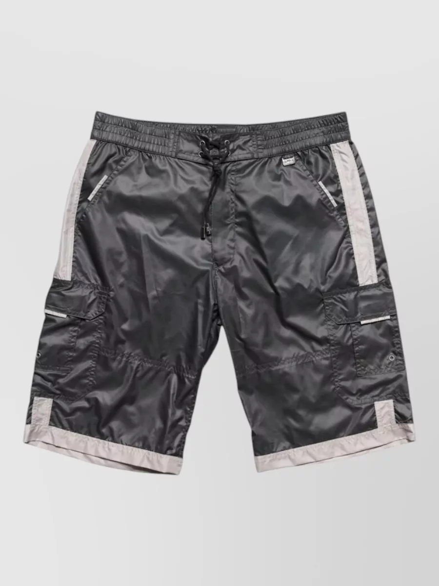 Dolce&Gabbana polyester knee-length swim shorts