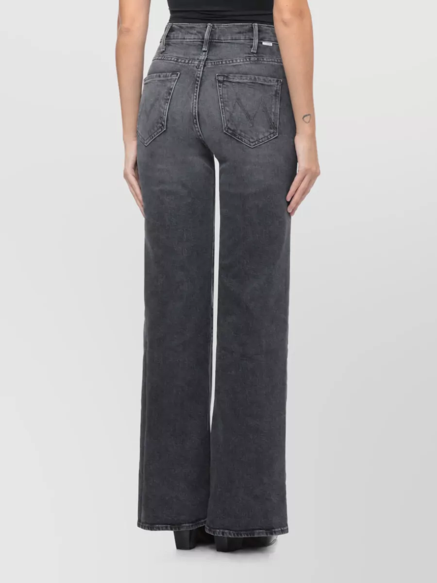 Mother Straight-Leg Denim Jeans