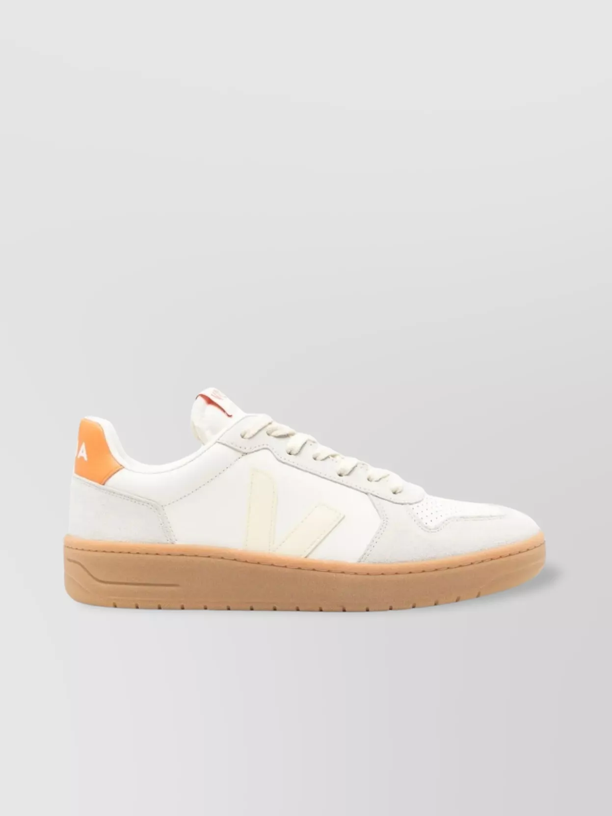Veja Grained Leather Sneakers Pure
