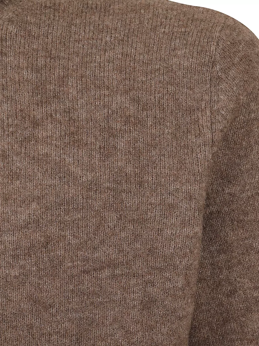 Ballantyne Ribbed Turtleneck Wool Jumper