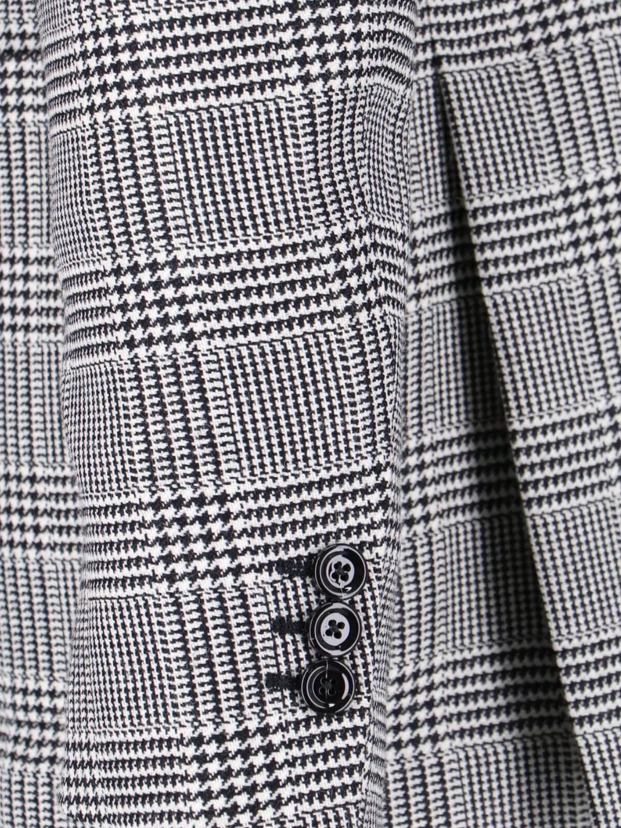 Lardini Double-Breasted Check Pattern Blazer Jacket