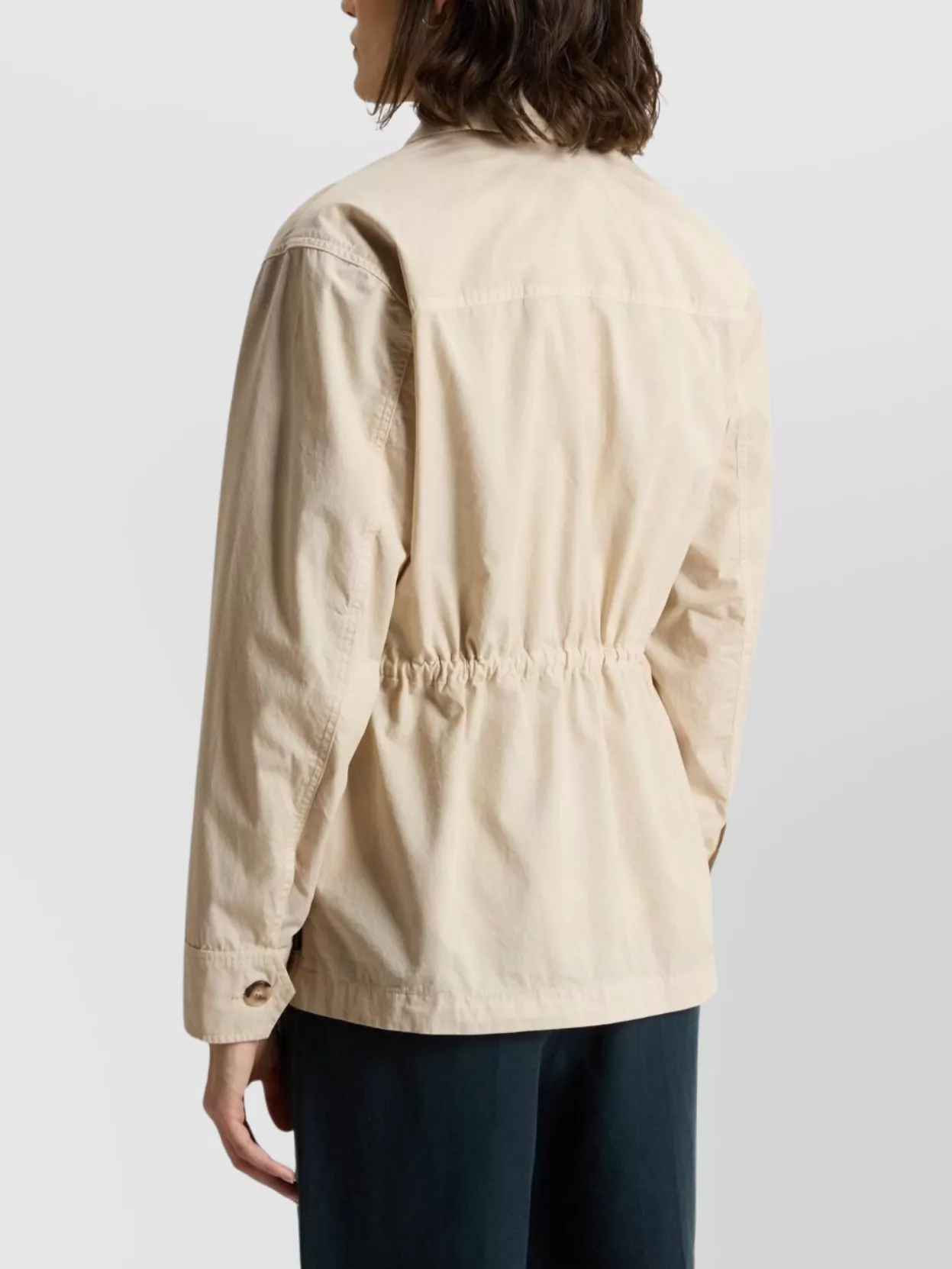 Woolrich Collared Shirt Jacket Elasticated Waistband