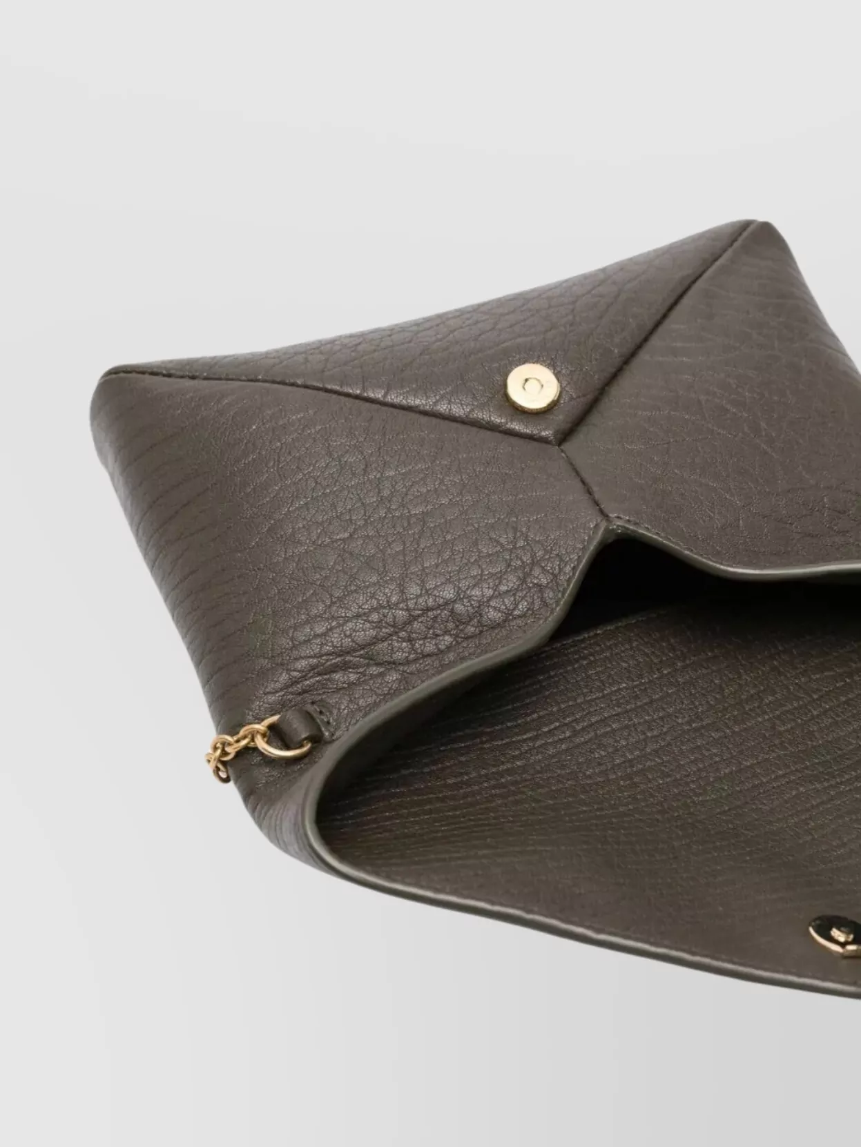 Saint Laurent Chain Pouch Lambskin Gold-Tone Hardware