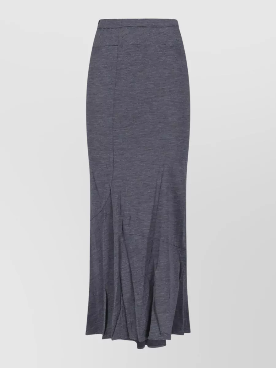 Junya Watanabe wool midi skirt